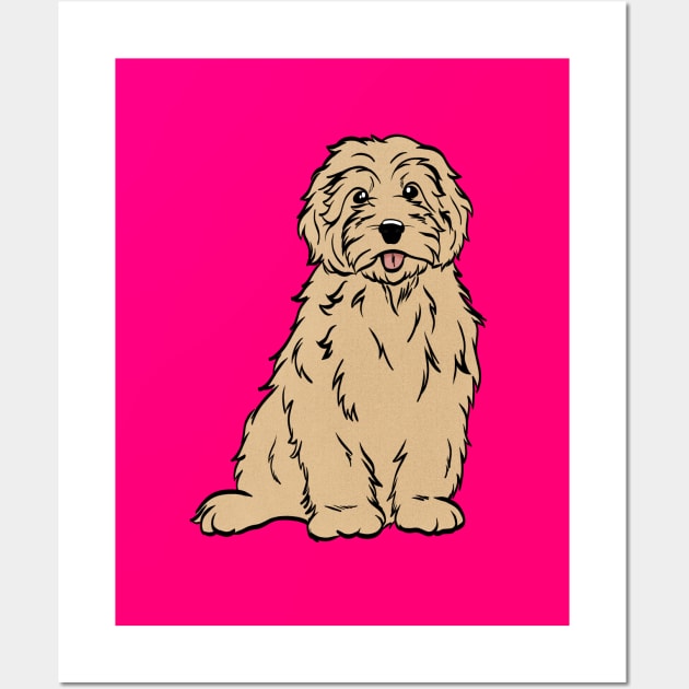 Goldendoodle Wall Art by rmcbuckeye